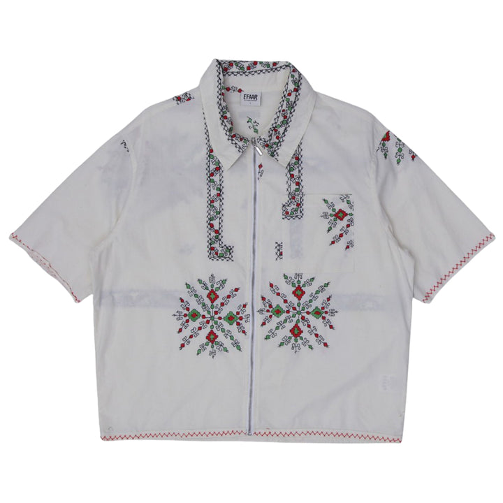Mens Embroidered Shirt & Bottom Co-Ords