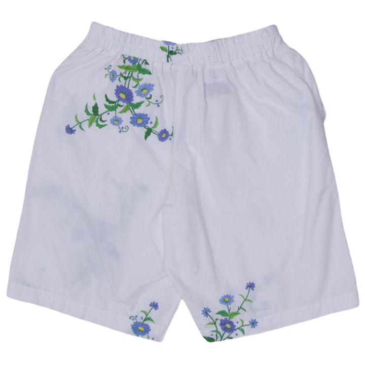 Mens Embroidered Flower Full Zip Pocket Co-Ords