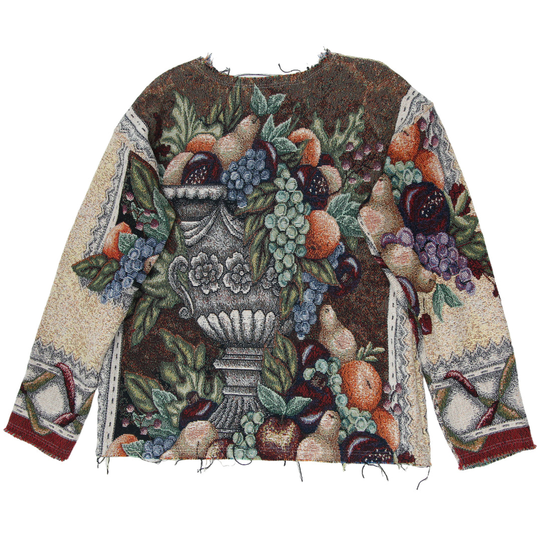 Tapestry Fruits Design Jumper