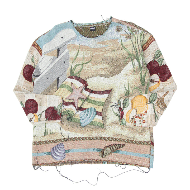 Efaar Tapestry Relaxed Seashore Style Jumper