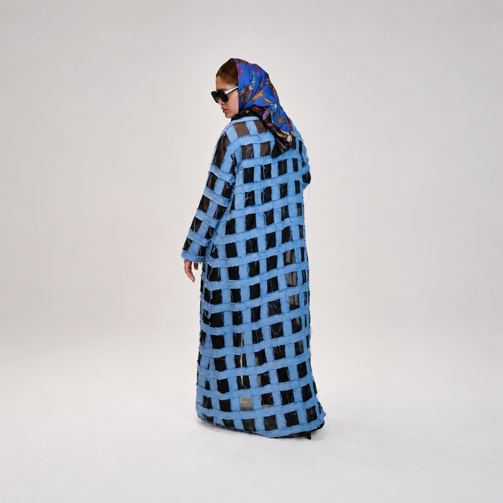 EFAAR Gridwork Abaya