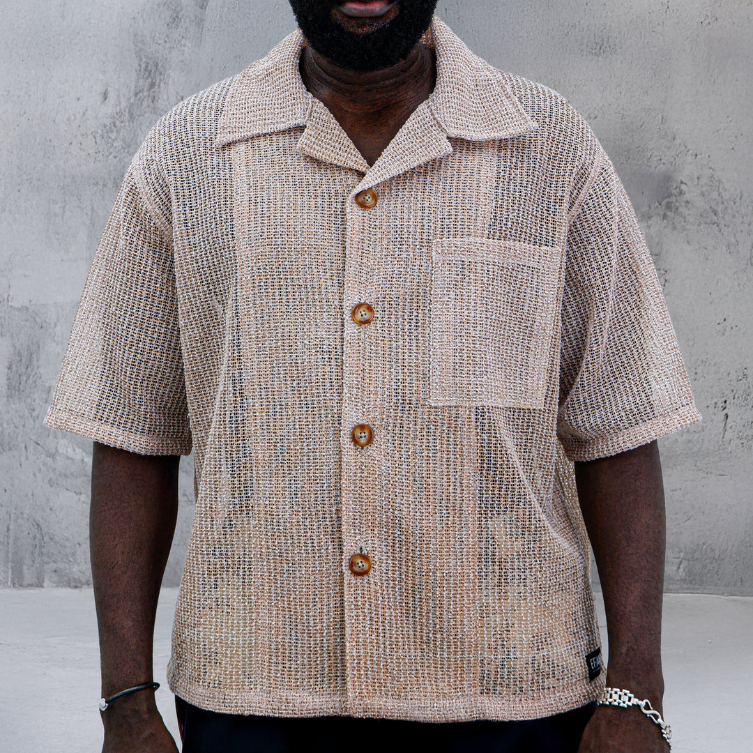 mens mesh dress shirt Apex Mesh Skulls Olive