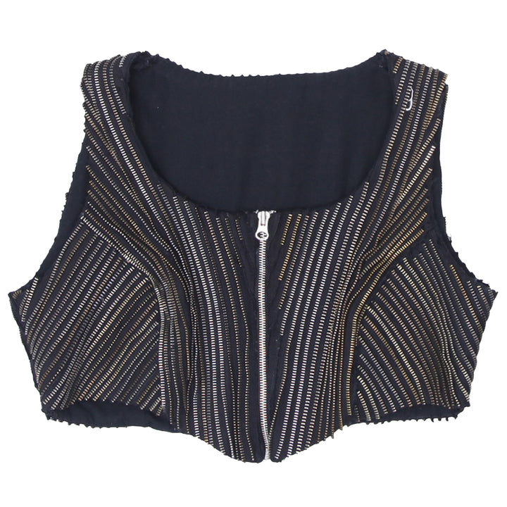 EFAAR Zip Patched Vest Ladies