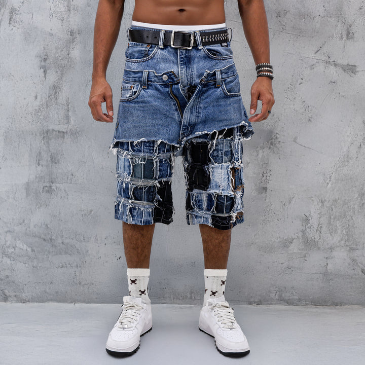 Double Waist Jorts Unisex