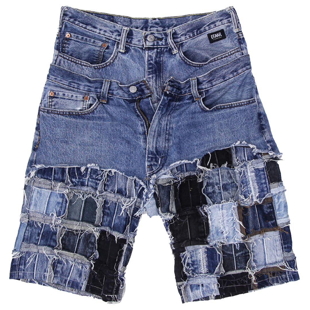 Double Waist Jorts Unisex