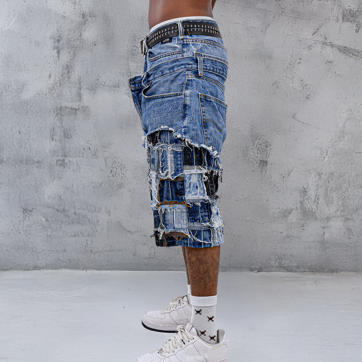 Double Waist Jorts Unisex