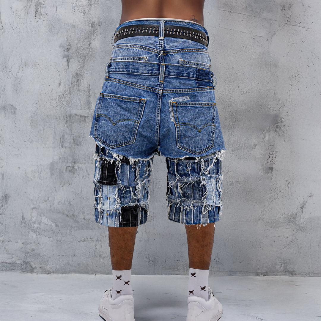 Double Waist Jorts Unisex