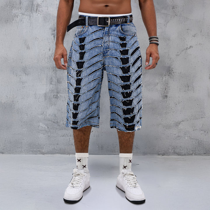 Snake Peel Inspired Jorts Unisex