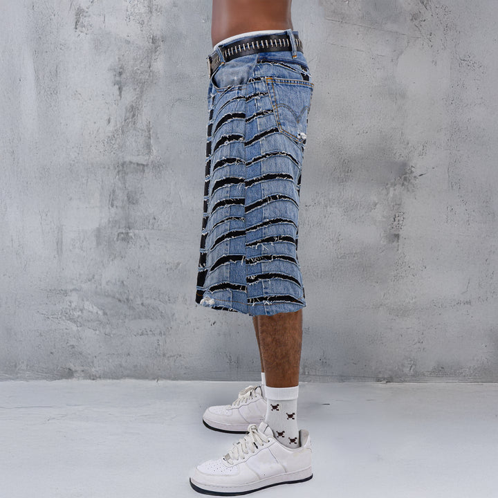 Snake Peel Inspired Jorts Unisex