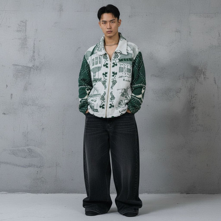 One Of A Kind Sonoma Scenic Tapestry Jacket Reworked Efaar
