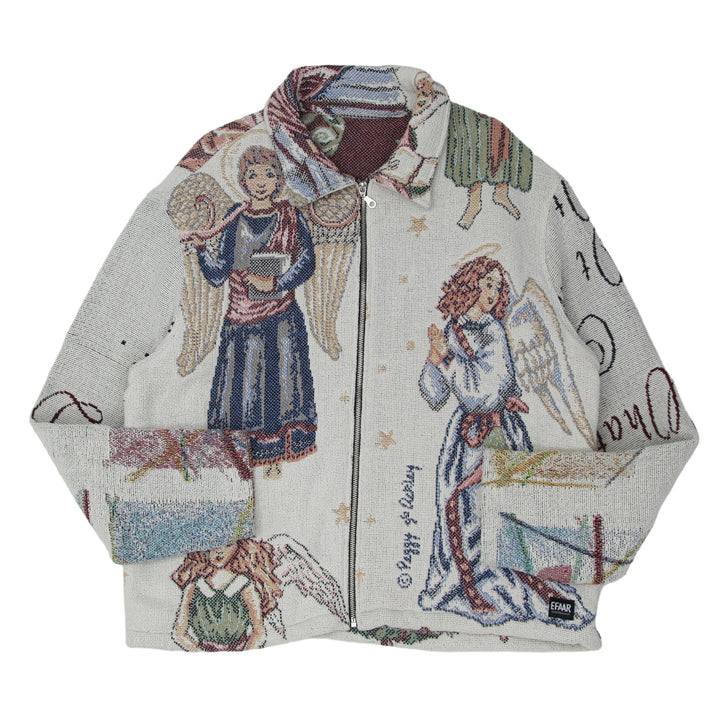 Efaar Heavenly Tapestry Angels Zip Up